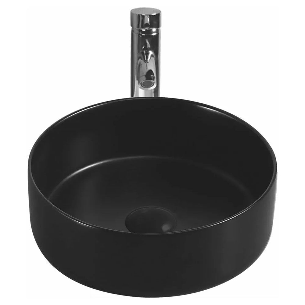 Cuba de Apoio para Banheiro 36cm Preto Addra