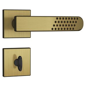 Fechadura Stam 823/21 Banheiro Acabamento Oxidado E-Coat - Roseta Quadrada