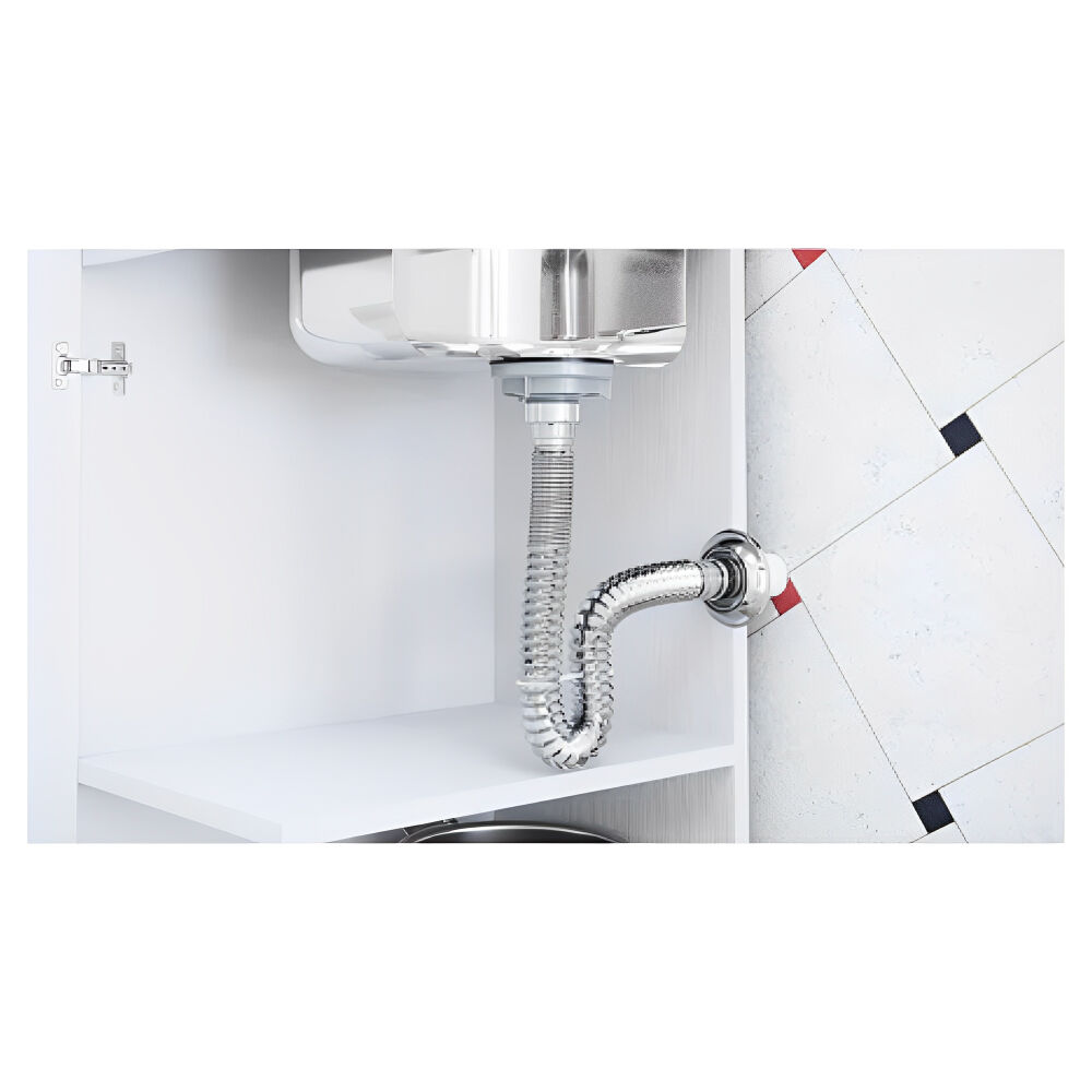 Sif&atilde;o Universal Tubo Extensivo Cromado Blukit