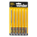 Jogo de Limas Agulha com Cabo 6 Pe&ccedil;as Vonder