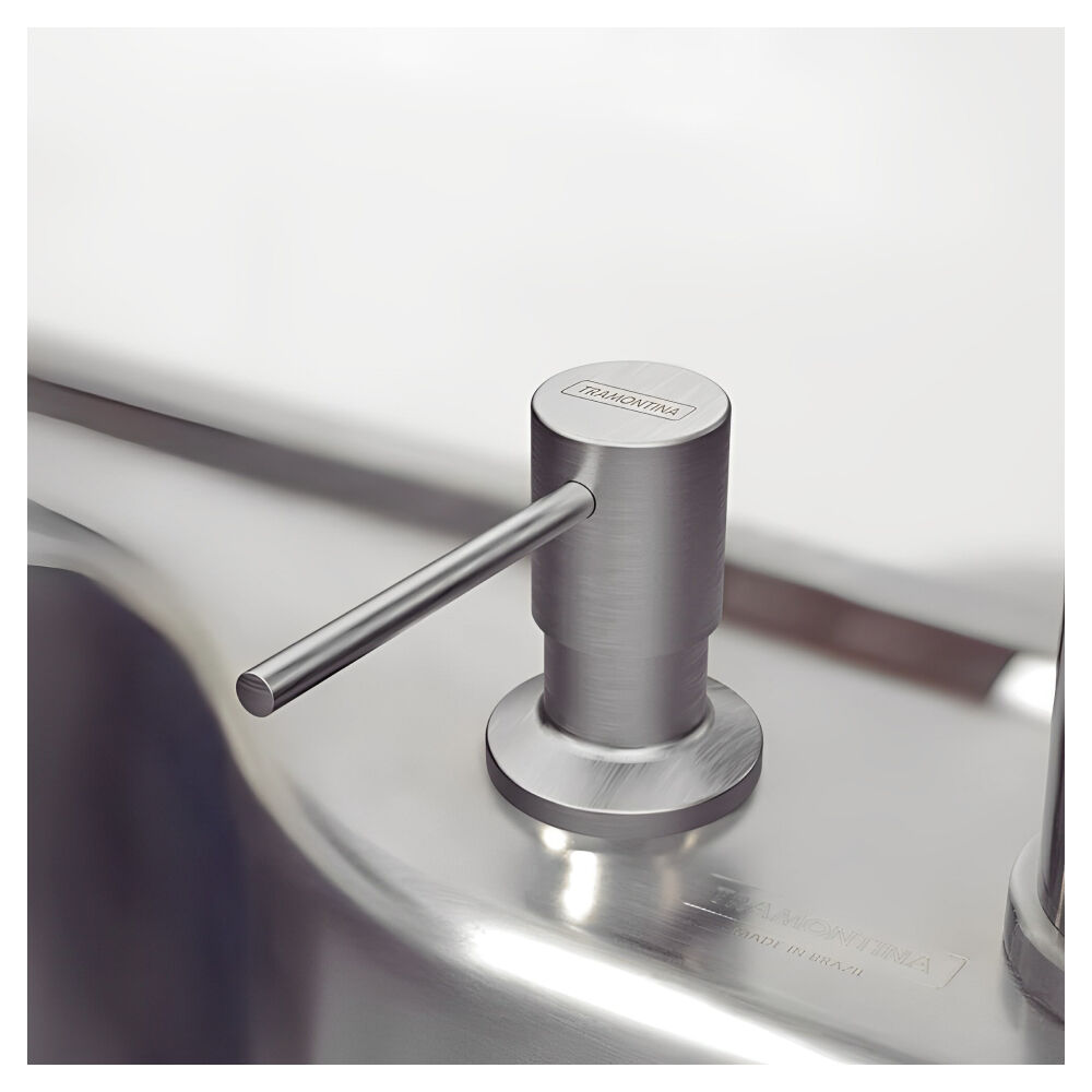 Dosador de Sab&atilde;o em A&ccedil;o Inox 500ml Tramontina