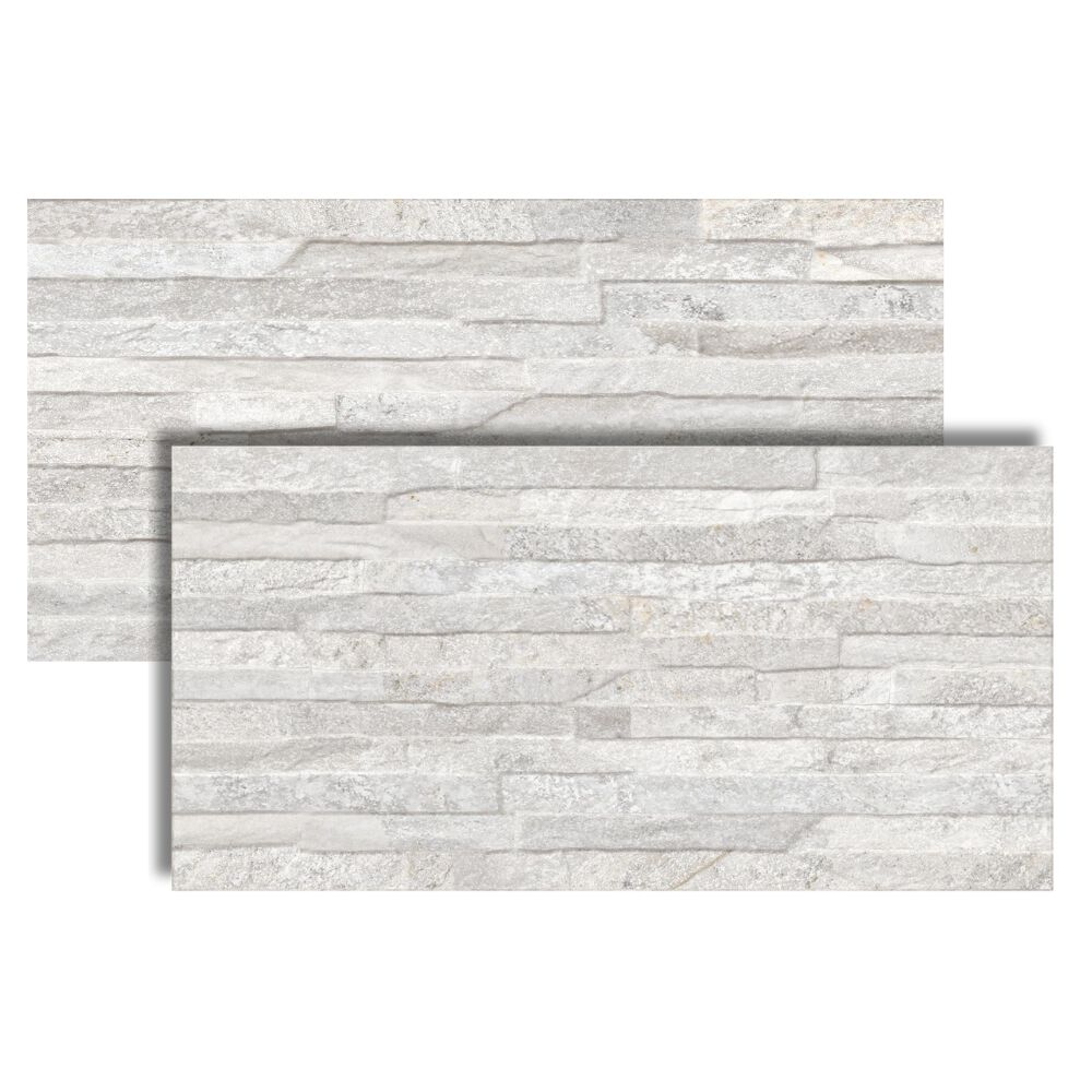 Revestimento Cer&acirc;mico Borda Retificada 35x70cm Granilhado HDM37300R Incefra (Caixa com 2,44m&sup2;)