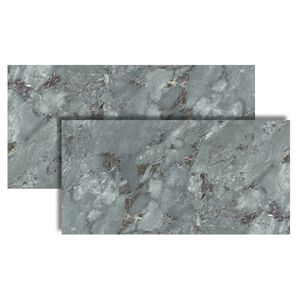 Piso Cer&acirc;mico Marmorizado Acetinado Borda Retificada 56x113cm Tiffany Vivence (Caixa com 2,50m&sup2;)