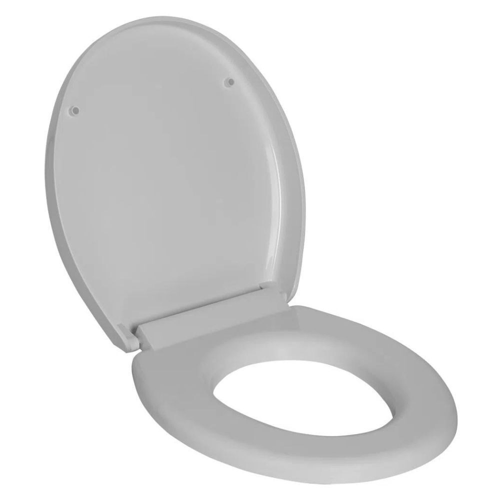 Assento Sanit&aacute;rio Oval Soft Close com Fechamento Suave Astra Branco