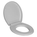 Assento Sanit&aacute;rio Oval Soft Close com Fechamento Suave Astra Branco