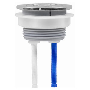 Bot&atilde;o Duplo Acionamento Superior Cromado Astra