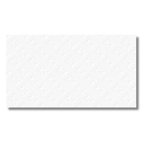 Revestimento Cer&acirc;mico Acetinado Borda Arredondada 32x57cm Atract HD Branco Fioranno (Caixa com 2,03m&sup2;)