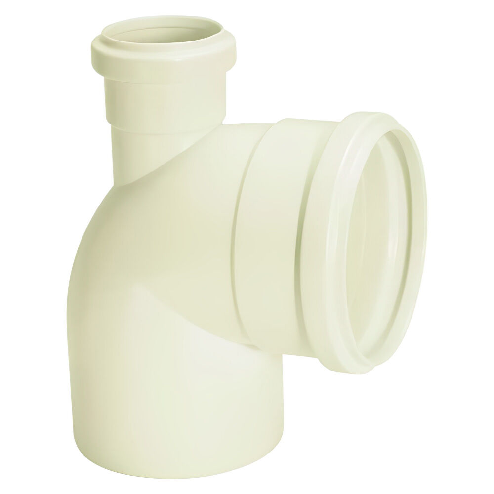 Joelho 90&deg; com Visita Esgoto SN 100 x 50mm Amanco