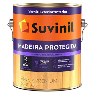 Verniz Madeira Protegida Fosco Natural 3,6L Suvinil