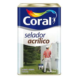 Selador Acr&iacute;lico Branco 18L Coral