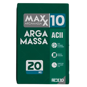Argamassa ACII Interna e Externa Flexivel 20kg Cinza Maxx10