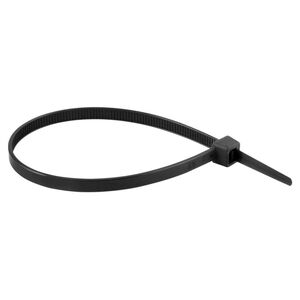 Abra&ccedil;adeira de Nylon 200 x 4,8 mm com 20 Unidades Preto Vonder
