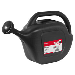 Regador Pl&aacute;stico Preto 10L Nove54