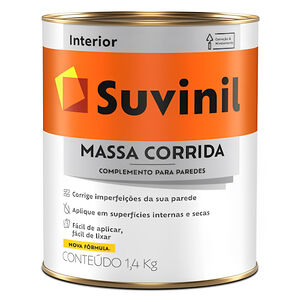 Massa Corrida Lata 1,4Kg Suvinil