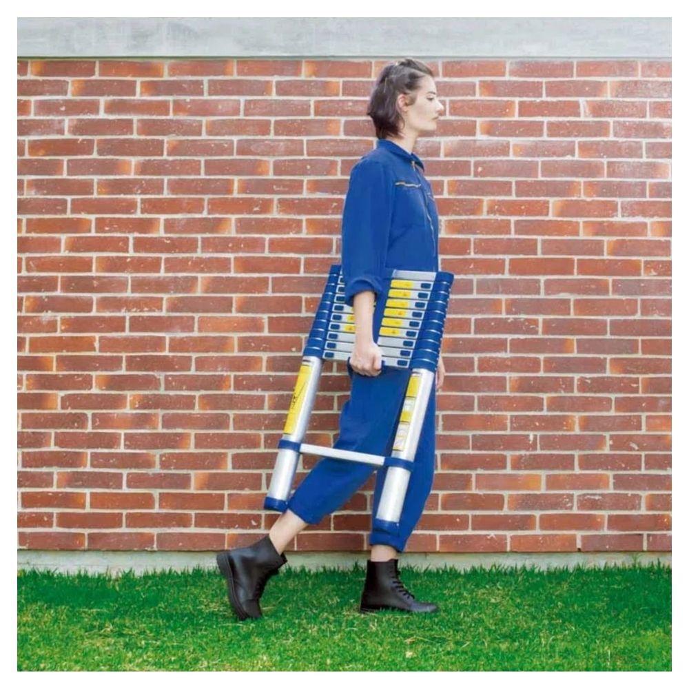 Escada Telesc&oacute;pica Alum&iacute;nio 10 Degraus MOR