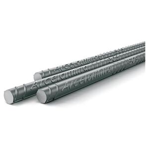 Vergalh&atilde;o CA50 Sold&aacute;vel Nervurado 8mm (5/16") 12m ArcelorMittal