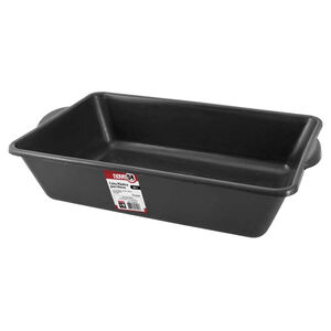 Caixa Pl&aacute;stica Retangular para Massa 20L 140mmx370mmx600mm Preto Nove54