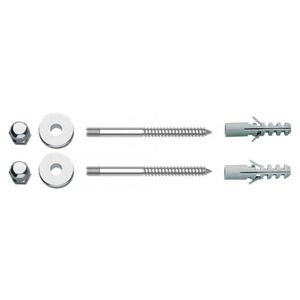 Parafuso para Fixa&ccedil;&atilde;o Vertical de Bacias e Bid&ecirc;s Cromado Deca