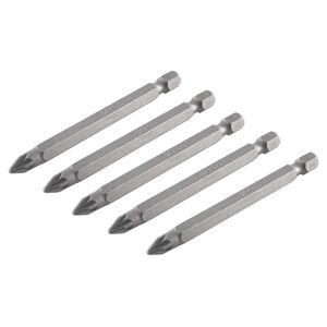 Jogo de Bits Ponteira Pozidrive com Encaixe 1/4" N&ordm; 2 x 75mm Vonder