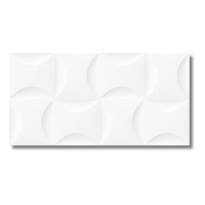 Revestimento Cer&acirc;mico Acetinado Borda Retificada 39x75cm Dunas Blanc Incopisos (Caixa com 2,06m&sup2;)