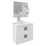 Gabinete Suspenso com Espelheira L&iacute;rio Branco MGM