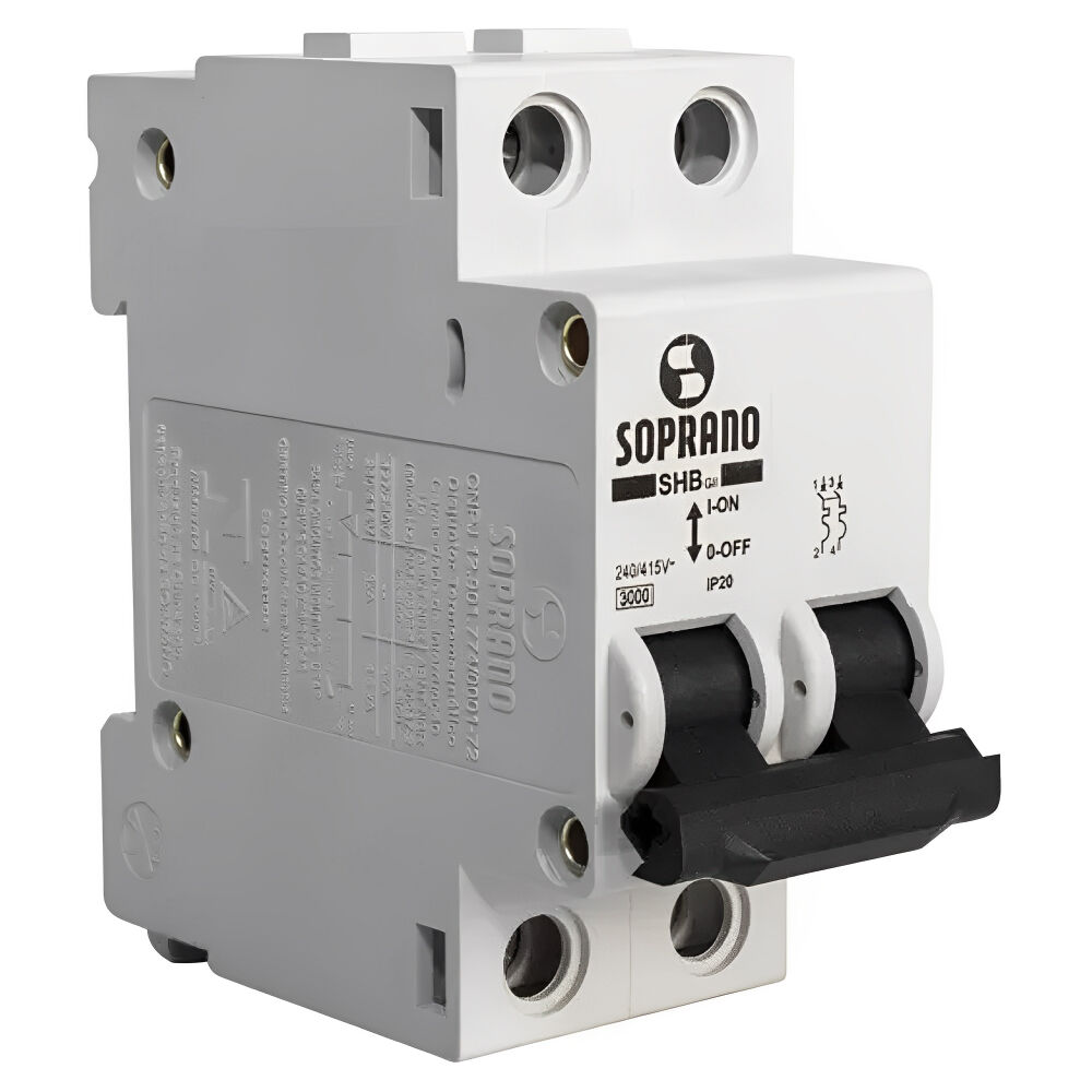 Mini Disjuntor Bipolar Curva C SHB2 GII Soprano