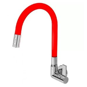 Torneira de Parede para Cozinha 6068 C70 Vermelha Le&atilde;o