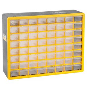 Organizador Pl&aacute;stico com 64 Gavetas OPV310 Vonder