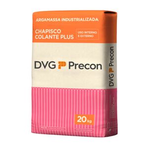 Argamassa Uso Interno e Externo Chapisco Colante Plus 20Kg DVG Precon