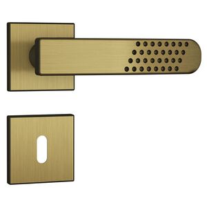 Fechadura Stam 813/21 Interno Acabamento Oxidado E-Coat - Roseta Quadrada 1