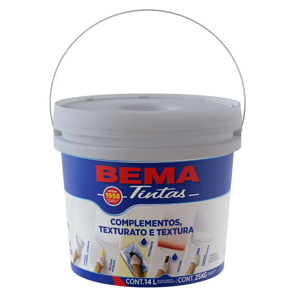 Texturato Acr&iacute;lico 25Kg Natural Bema