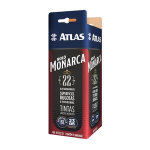 Rolo de L&atilde; Sint&eacute;tica Monarca 23cm Atlas
