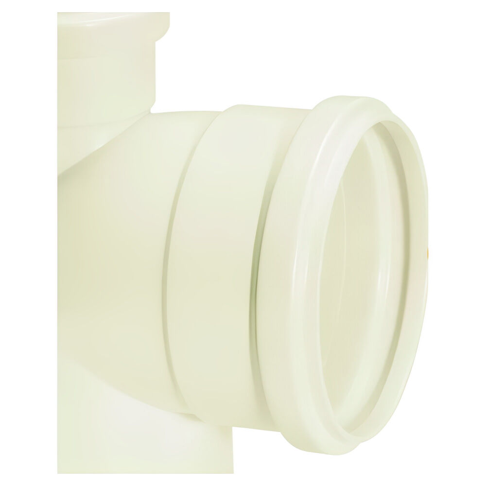 Joelho 90&deg; com Visita Esgoto SN 100 x 50mm Amanco