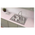 Torneira de Bancada Angolare A&ccedil;o Inox com Sistema Anti-Gotejamento Tramontina