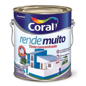 Tinta Acr&iacute;lica Standard Fosco Rende Muito 3,6L Coral