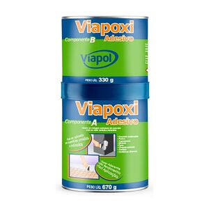 Adesivo para Veda&ccedil;&atilde;o Viapoxi 1Kg Viapol