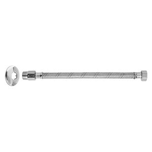 Engate Flex&iacute;vel para &Aacute;gua 1/2" Inox Blukit