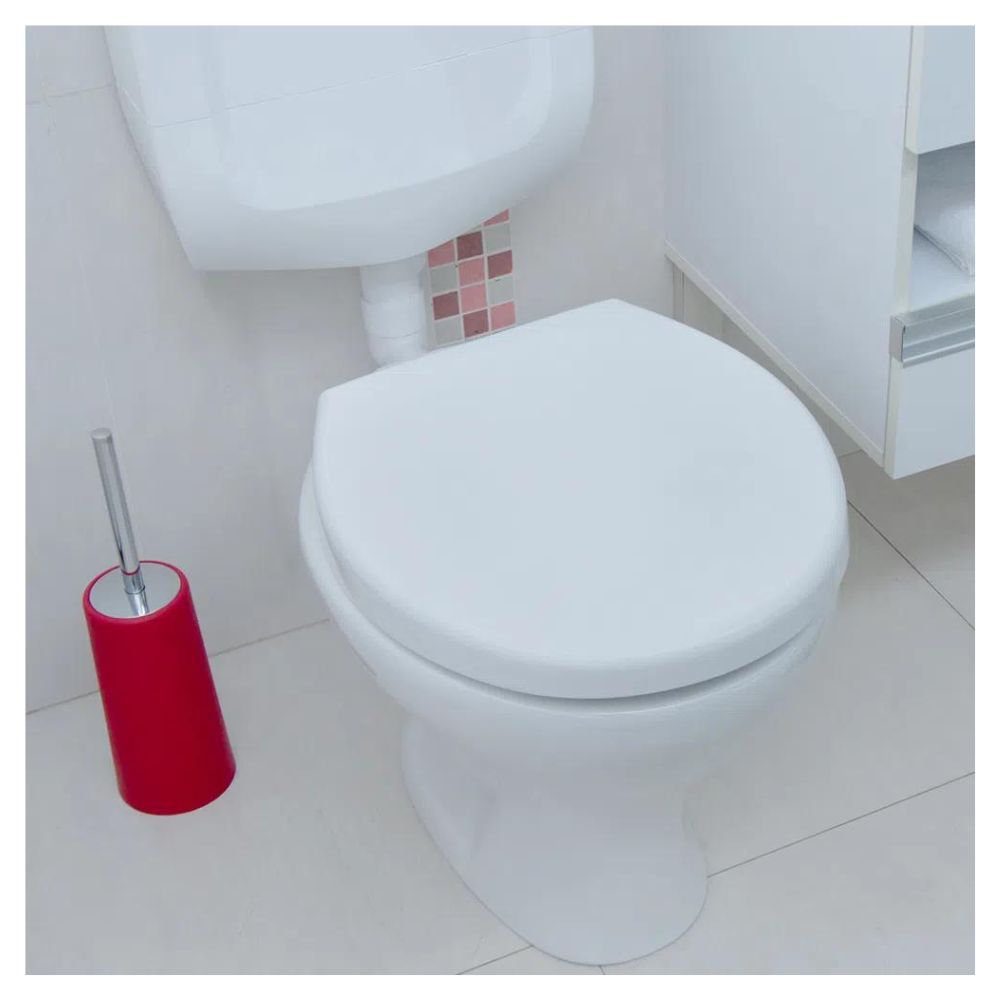 Assento Sanit&aacute;rio Oval Soft Close com Fechamento Suave Astra Branco
