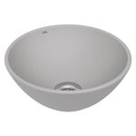 Cuba de Apoio Redonda R1 35cm Branca Celite