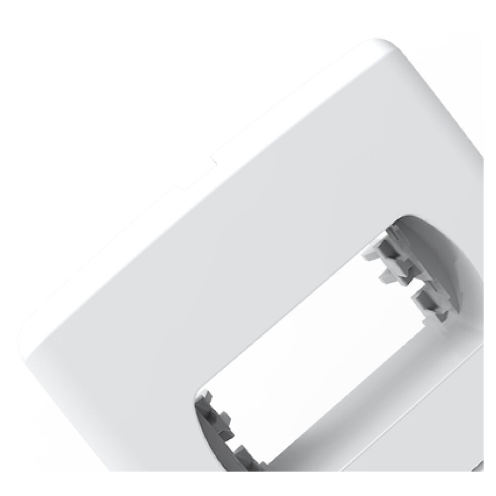 Placa 1 M&oacute;dulo Neo Sottile Branco Enerbras