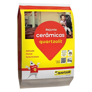 Rejunte Cer&acirc;micas 5kg Quartzolit