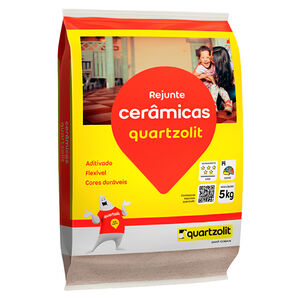 Rejunte Flex&iacute;vel para Cer&acirc;mica 5Kg Quartzolit