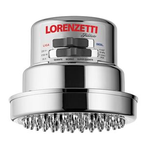 Chuveiro Lorenzetti Tradi&ccedil;&atilde;o Multitemperaturas Cromado