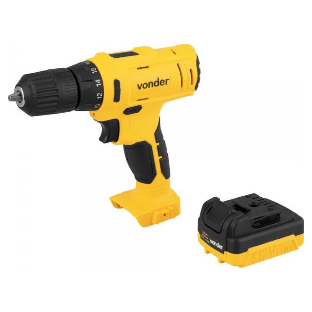 Furadeira Parafusadeira PFV120 12V Bivolt Vonder