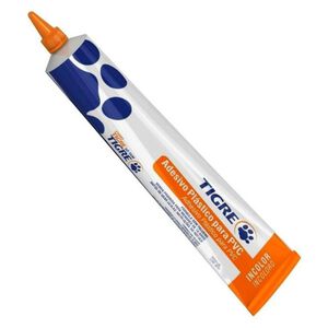 Adesivo Pl&aacute;stico PVC Incolor Bisnaga Tigre