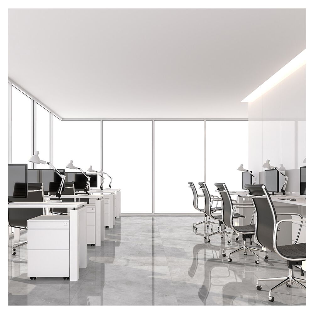 Porcelanato Ciment&iacute;cio Polido Borda Retificada 84x84cm Pulpis Cinza Delta (Caixa com 2,80m&sup2;)