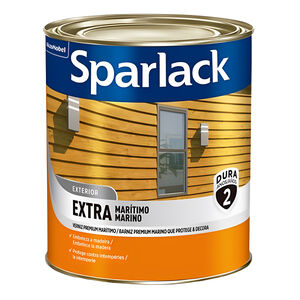 Verniz Acetinado Extra Mar&iacute;timo Natural 900ml Sparlack