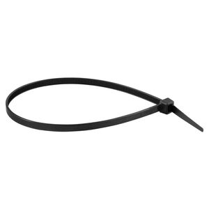 Abra&ccedil;adeira de Nylon 280 x 4,8 mm com 10 Unidades Preto Vonder