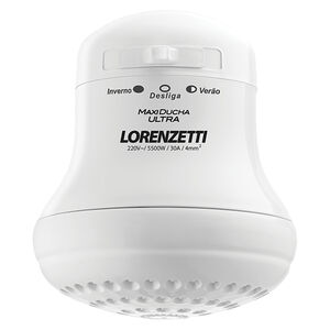 Chuveiro Lorenzetti Maxi Banho El&eacute;trico 5500W 220V Branco