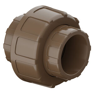 Uni&atilde;o Sold&aacute;vel PVC Marrom Tigre